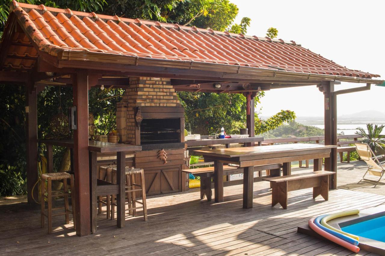 Casa Com Piscina E Incrivel Vista Para Lagoa Garopaba Exterior photo